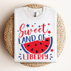 Sweet Land Of Liberty SVG 4th of July Celebration SVG cutting files 3