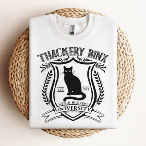 Thackery Binx University SVG Sanderson Sisters T shirt BW Design SVG 3