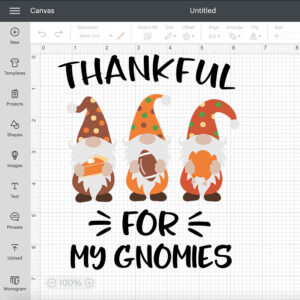 Thankful For My Gnomies SVG 2