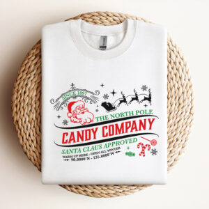 The North Pole Candy Company SVG Christmas Candy Vintage Decor SVG 3