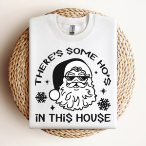 Theres Some Hos in This House SVG Funny Retro Christmas SVG 3
