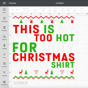 This Is My Its Too Hot For Ugly Christmas Sweater Shirt SVG Christmas Quote SVG 2
