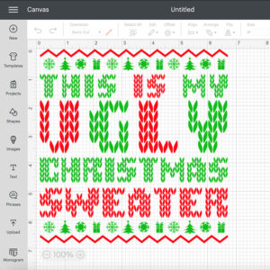 This Is My Ugly Christmas Sweater SVG Funny Christmas Quote SVG Cut Files 2