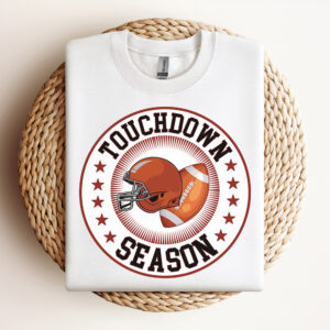 Touchdown Season PNG Football shirt design Football Mom 3