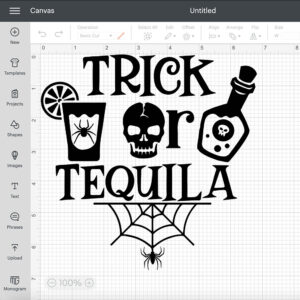 Trick or Tequila SVG Funny Halloween SVG Halloween Shirt SVG 2