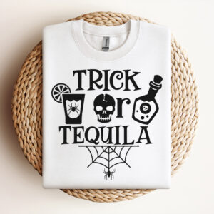 Trick or Tequila SVG Funny Halloween SVG Halloween Shirt SVG 3