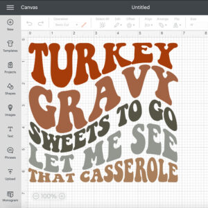 Turkey Gravy Sweets To Go Let Me See That Casserole SVG Wavy Design SVG Files 2