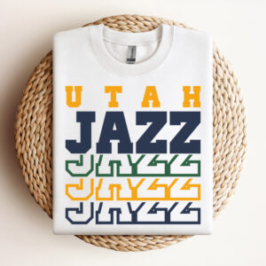 Utah Jazz SVG NBA Basketball Team T shirt SVG Design Cut Files Cricut 3