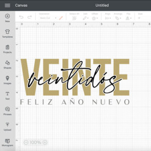 Veinte Veintidos Feliz Ano Nuevo SVG Spanish New Year Eve T shirt Design SVG 2