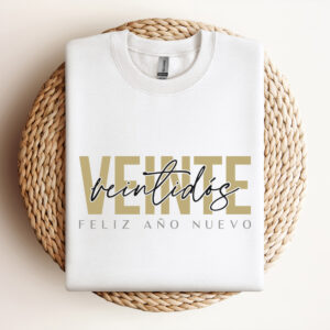 Veinte Veintidos Feliz Ano Nuevo SVG Spanish New Year Eve T shirt Design SVG 3