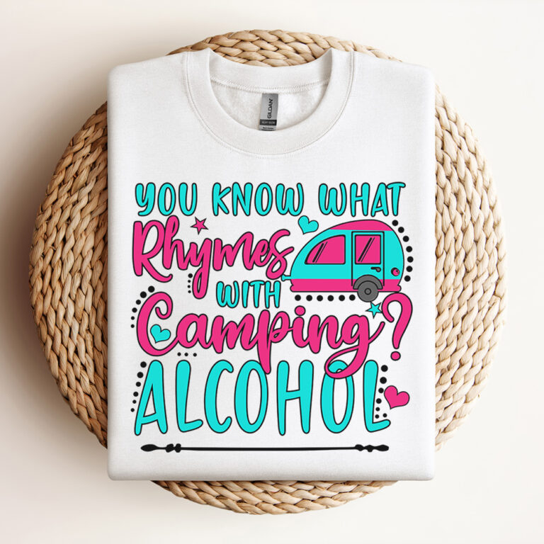 You Know What Rhymes with Camping PNG 3