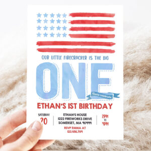 editable 4th of july birthday invitation 4th of july birthday invitation vintage 4th of july patriotic birthday red white and blue 3