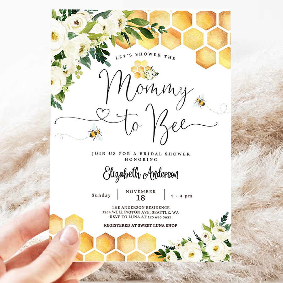 editable mommy to bee baby shower invitation gender neutral mommy to bee baby shower invite printable template 3