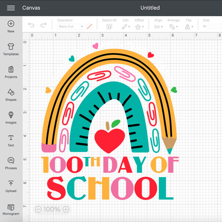 100th Day Of School Teacher SVG 2