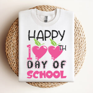 100th Day of School Kindergarten Teacher Valentines Day Cute 3