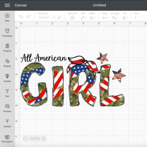 All American Girl PNG American Girl PNG 4th Of July PNG 2