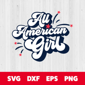 All American Girl SVG 1