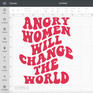 Angry women will change the world SVG Empowered Woman SVG 2