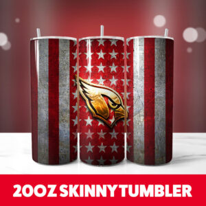 Arizona Cardinals Multi Designs Tumblers 8 20oz Skinny Tumbler PNG Digital Download 1