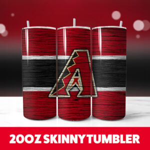 Arizona Diamondbacks Designs 8 20oz Skinny Tumbler PNG Digital Download 1