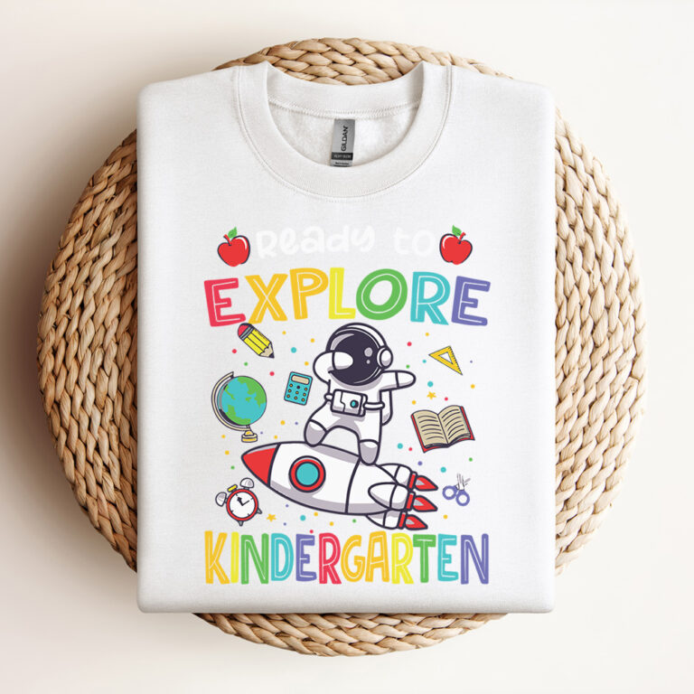 Astronaut Back To School Ready To Explore Kindergarten SVG 3