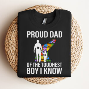 Autism Proud Dad Of The Toughest Boy Daddy SVG Autism SVG 3