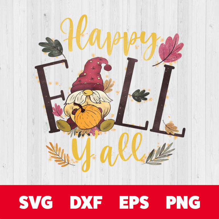 Autumn Knome PNG Fall Yall PNG Autumn Gnome PNG 1