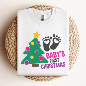 Babys First Christmas SVG Christmas SVG Baby Girl SVG 3