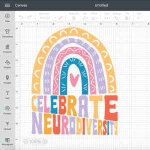 Back To School Celebrate Neurodiversity Rainbow Autism Neurodiverse Minds SVG 2