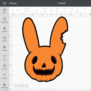 Bad Bunny Halloween SVG Bunny Head SVG Bunny SVG Halloween SVG 2
