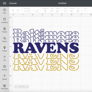 Baltimore Ravens SVG NFL Baltimore Football Team T shirt Design SVG Cut Files 2