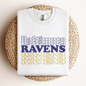 Baltimore Ravens SVG NFL Baltimore Football Team T shirt Design SVG Cut Files 3