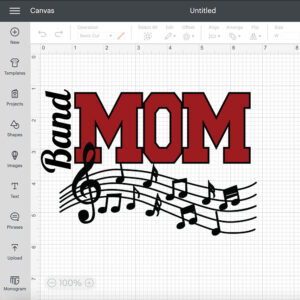 Band MOm SVG PNG File Music SVG GIft for Mom SVG 2