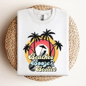 Beach Booze Besties PNG Sublimation Hello Summer Sublimation 3