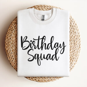 Birthday Squad SVG 3