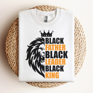 Black Father Black Leader Black King SVG 3