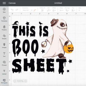 Boo Funny Halloween This Is Boo Sheet SVG 2