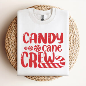 Candy Cane Crew SVG Candy Cane SVG Christmas Shirt SVG 3