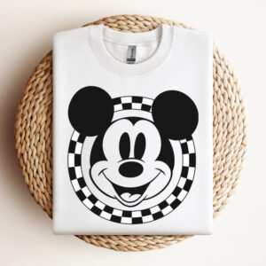 Checkered Mickey Mouse SVG Mickey Mouse SVG 3