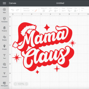 Christmas Mama Claus SVG files for Cricut DIY Funny Retro Mom Christmas SVG 2