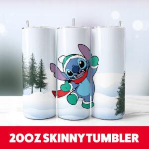 Christmas Stitch 20oz Tumbler Wrap 100 PNG Digital Download