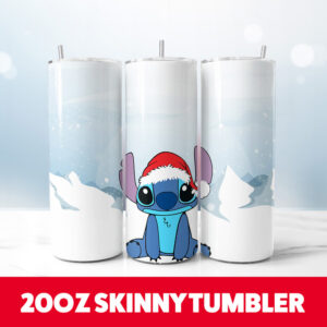 Christmas Stitch 20oz Tumbler Wrap 111 PNG Digital Download