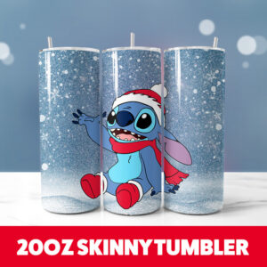 Christmas Stitch 20oz Tumbler Wrap 123 PNG Digital Download