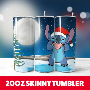 Christmas Stitch 20oz Tumbler Wrap 91 PNG Digital Download