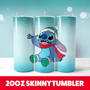 Christmas Stitch 20oz Tumbler Wrap 98 PNG Digital Download