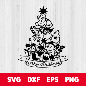 Christmas Tree SVG 1