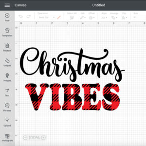 Christmas Vibes Buffalo Plaid Family Christmas SVG 2