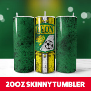Club Leon 20oz Skinny Tumbler PNG Digital Download 1
