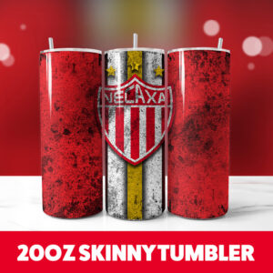 Club Necaxa 20oz Skinny Tumbler PNG Digital Download 1