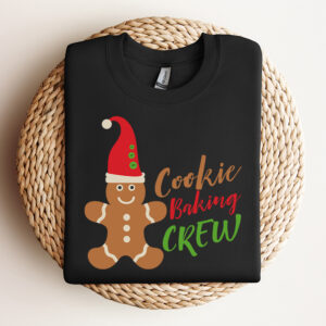 Cookie Baking Crew SVG Christmas Gingerbread Design SVG Cut Files 3